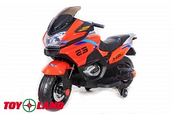 Мотоцикл Moto New ХМХ 609, красный, свет и звук (ToyLand, ХМХ 609_красный) - миниатюра